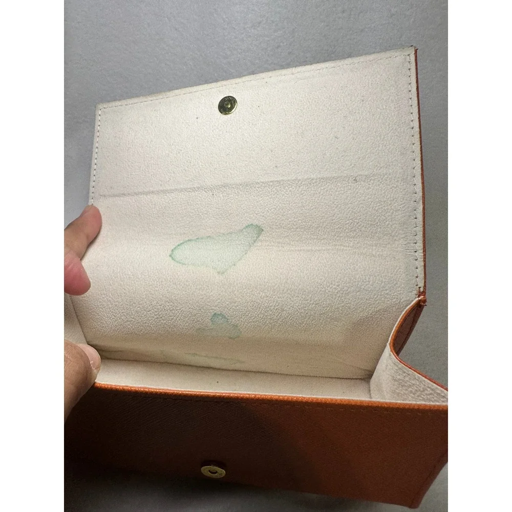 Tory Burch TY2101 Tortoise Green Eyeglasses Frames with Orange‎ Saffiano Case